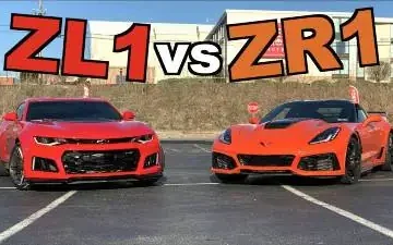 Chevrolet Corvette ZR1 Vs Camaro ZL1 LE American Speed Cars1 Chevrolet Corvette ZR1 Vs Camaro ZL1 LE American Speed Cars(1)