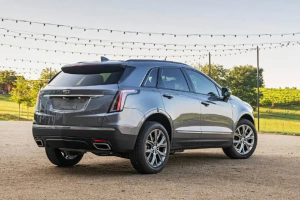 2024 cadillac xt5 rear angle 2024-cadillac-xt5-rear-angle