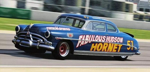 Hudson Hornet Race cars