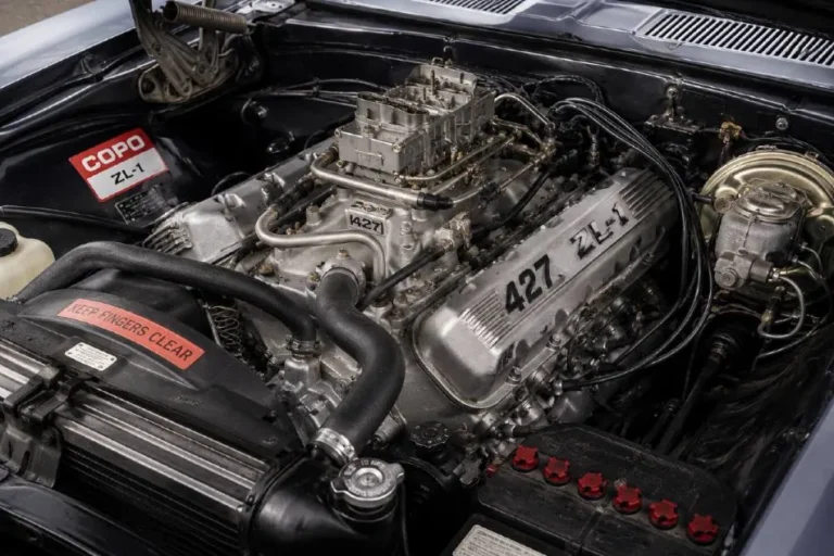 1969 Chevrolet Camaro COPO ZL1 with all-aluminum 427 cubic inch engine showing one of only 69 examples produced through the Central Office Production Order system representing the most rare and most historically significant first-generation Camaro with an aluminum engine approximately 100 pounds lighter than the equivalent iron block version transforming the car's performance capability and handling balance