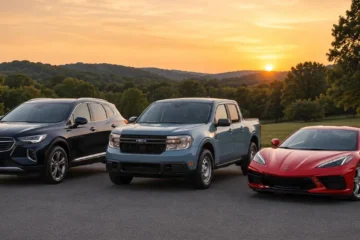 Most reliable American cars in 2026 including the Buick Envision ranked 8th overall in Consumer Reports 2026 reliability study as the best domestic mass-market brand with 160 problems per 100 vehicles in J.D. Power 2026 Vehicle Dependability Study alongside the Ford Maverick and Chevrolet Trax both scoring above average in Consumer Reports 2026 predicted reliability ratings as the most dependable American vehicles available across different price points and categories