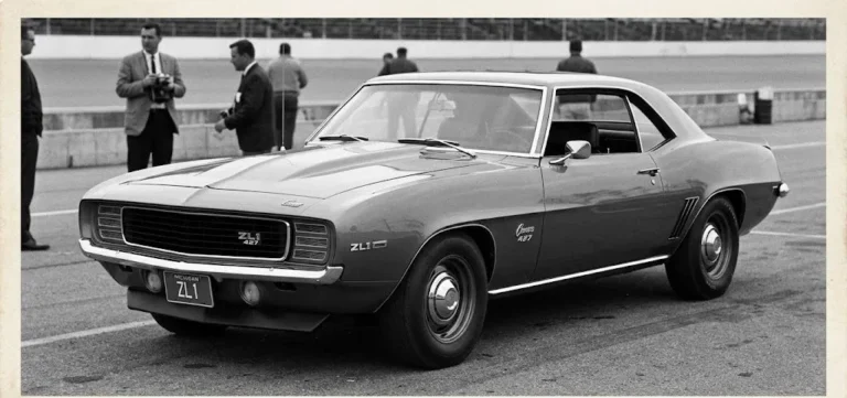 1969 Chevrolet Camaro ZL1 one of only 69 produced featuring the all-aluminum 427 cubic inch engine approximately 100 pounds lighter than the iron block equivalent transforming the Camaro's handling balance in ways a heavier engine could not have achieved making it the most historically significant production Camaro ever built and one of the most coveted collector cars in American automotive history alongside the 2024 Camaro ZL1 that revived the designation as the final high-performance Camaro