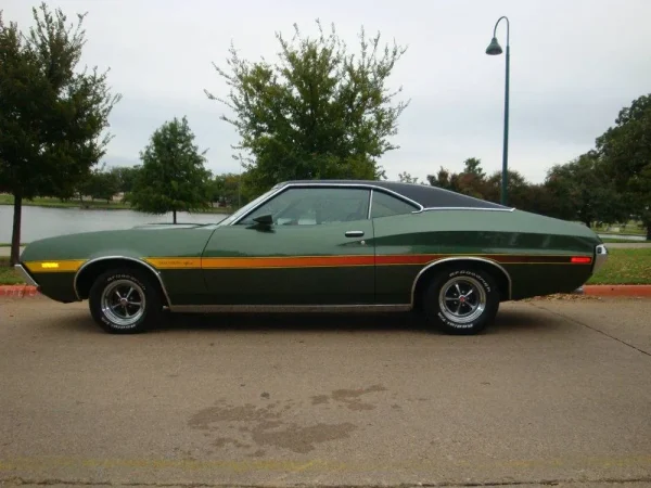 1972 Ford Gran Torino Sport parked on the side of a road