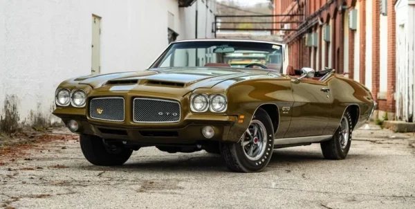 1971 Pontiac GTO Judge Convertible.