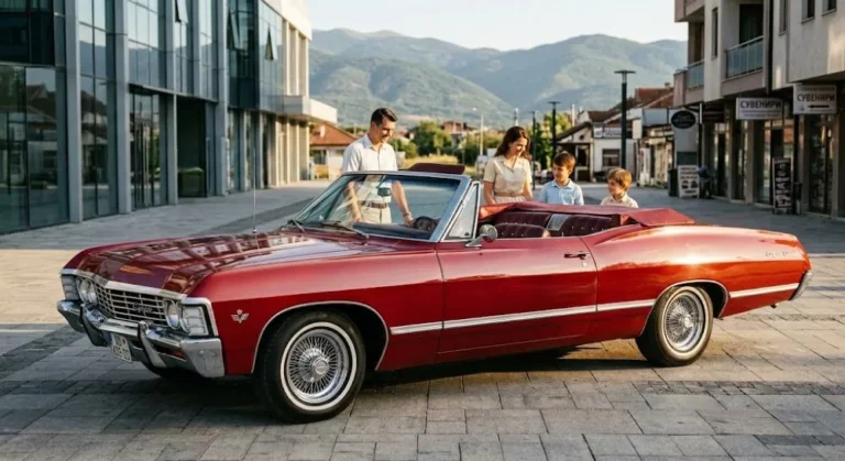 1966 to 1969 Chevrolet Caprice convertible showing the full-size American luxury open-air body style available for only four model years from 1966 through 1969 representing the rarest first-generation Caprice configuration with premium collector values above equivalent coupe models particularly when equipped with available 427 or 396 cubic inch big-block V8 engines in documented excellent condition
